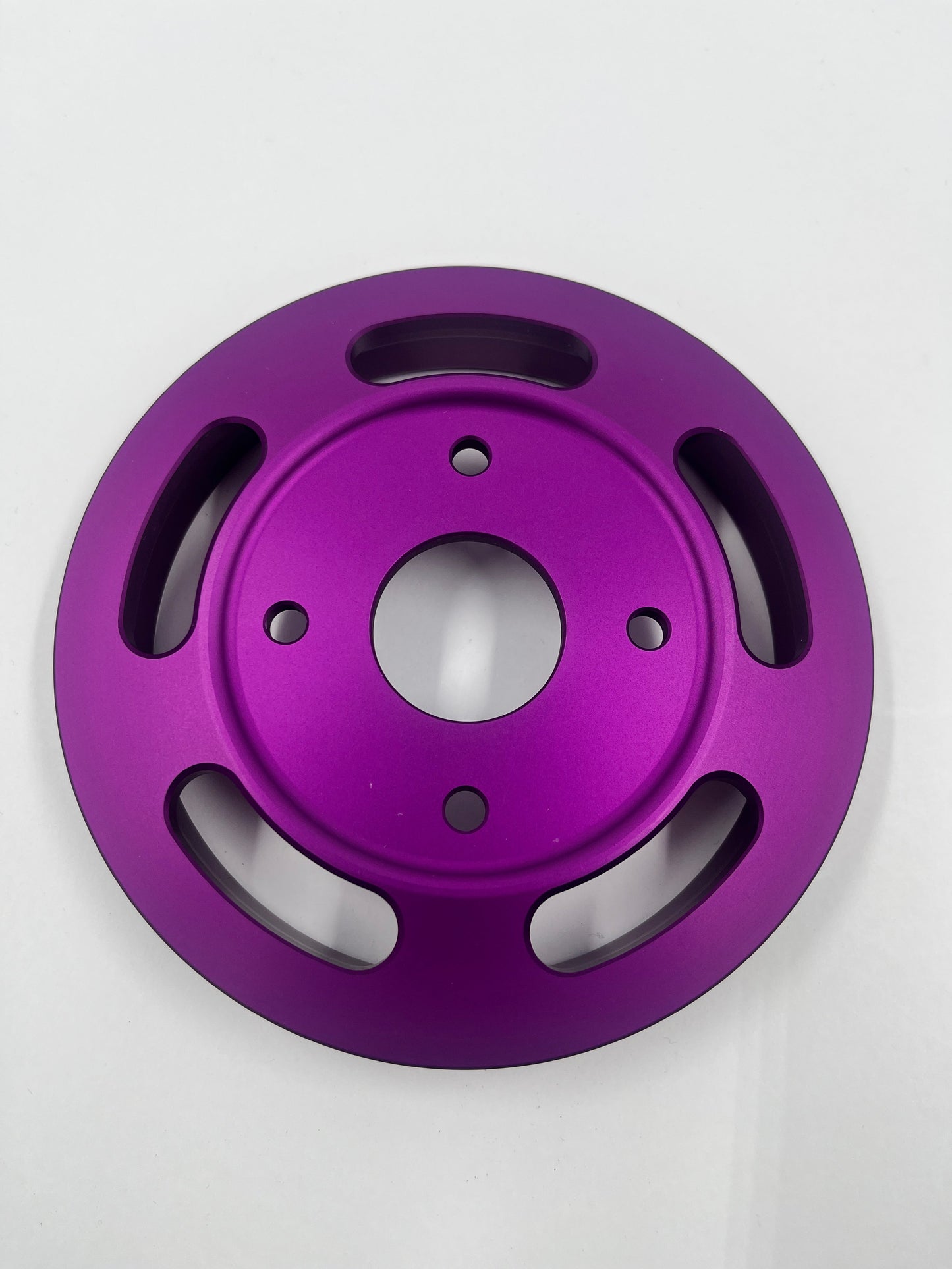 Scratch&Dent Billet Underdrive Water Pump Pulley for Nissan RB Engines - Purple 140mm