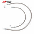Universal Performance Turbo Oil Feed Line 4AN – 4AN 90 Degree Straight Steel Braided
