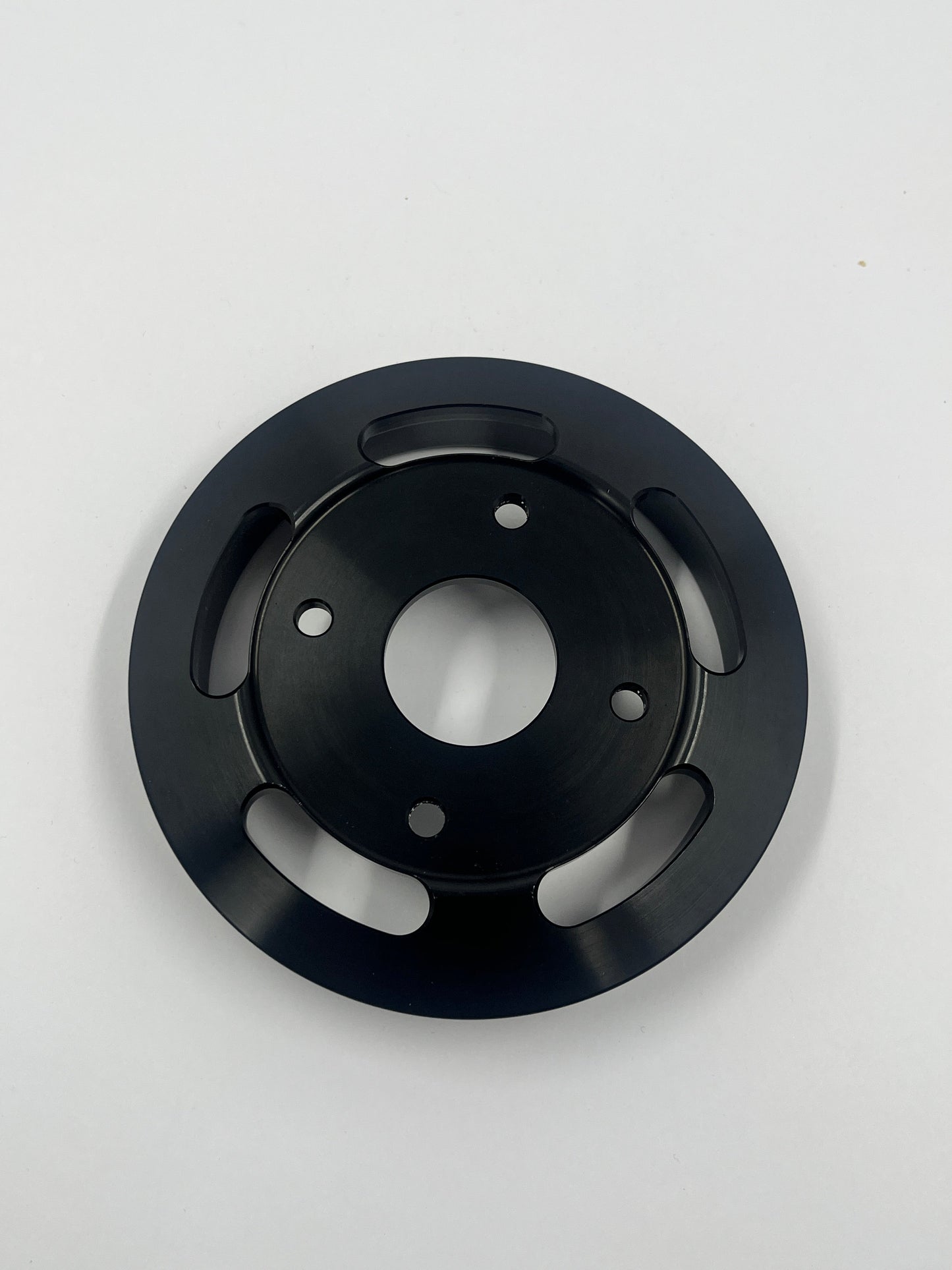 Scratch&Dent Billet Underdrive Water Pump Pulley for Nissan RB Engines - Black 126mm